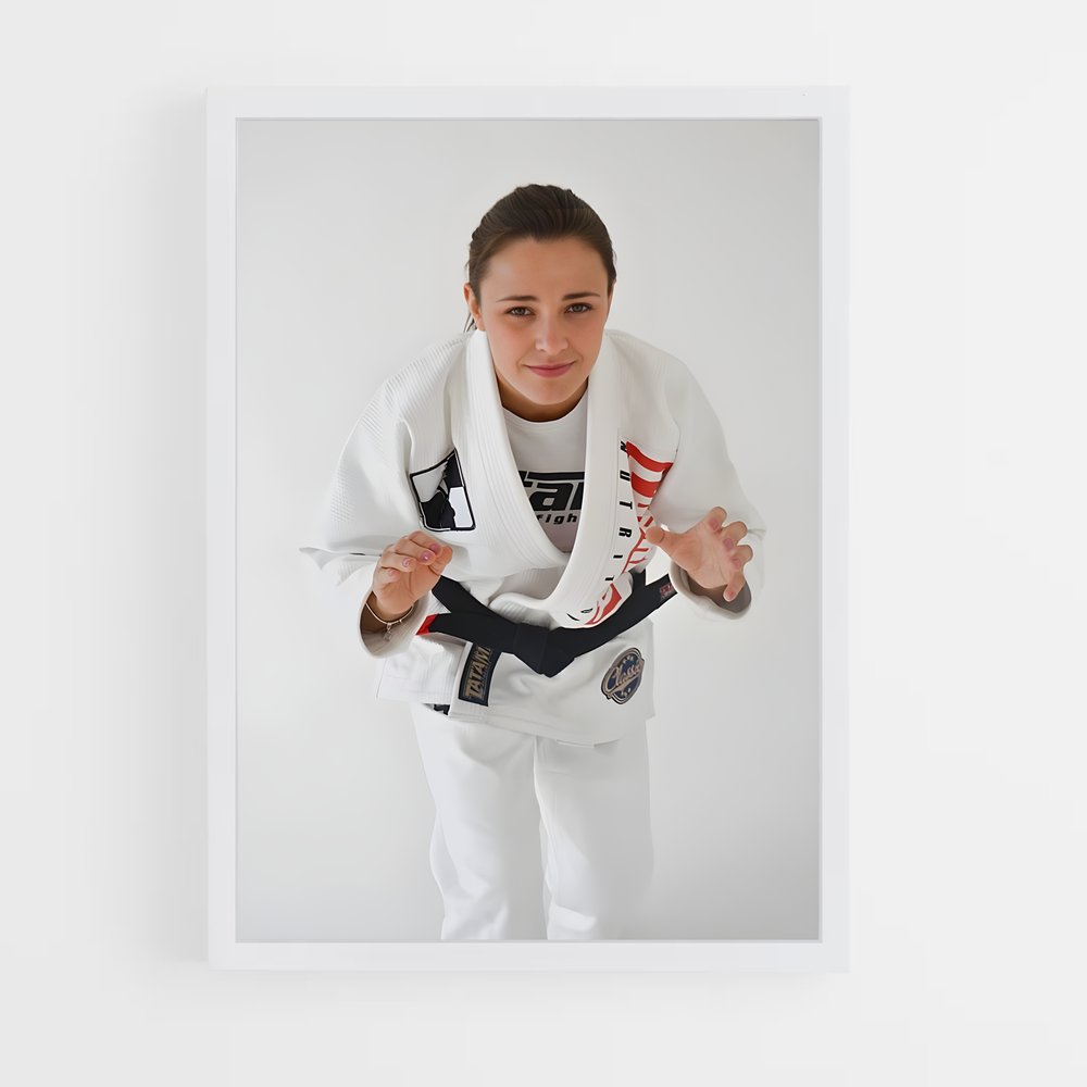 Poster Force et Sérénité – affiche Jiu-jitsu brésilien (vue 3)